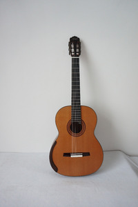 Maestro fatto a mano Aiersi marchio messico in palissandro corpo corsetto tutore suono chitarra classica stile spagnolo strumento a corde in Nylon