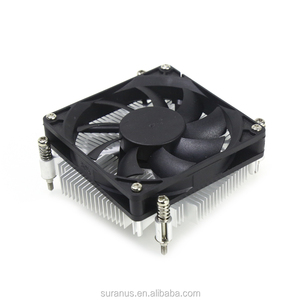 2017 SU-T200 Intel Socket Aluminum <strong>Heatsink</strong> 80mm Fan CPU Cooler Fan at Retail - Product Image 1