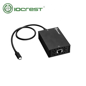 IOCREST Single Port 10 Gigabit Network <strong>Ethernet</strong> to Usb Type-c Thunderbolt3 Adapter with Thunderbolt 3 Cable - Product Image 5
