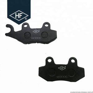 H0006 karbon fiber daha az metalik WY125 CG125 CG150 CG 150 motosiklet fren diski pedleri supra motosiklet <span class=keywords><strong>XL200</strong></span> ATV parçaları