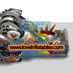 Neues <span class=keywords><strong>Design</strong></span> Big Robot Castle Slide für kommerziellen Spielplatz