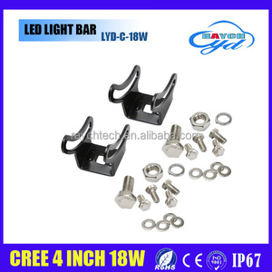guangzhou fabrika ıp68 <span class=keywords><strong>CRE</strong></span> e 6 <span class=keywords><strong>led</strong></span> sürüş çalışma lambası <span class=keywords><strong>led</strong></span> ışık çubuğu 4 inç 18W