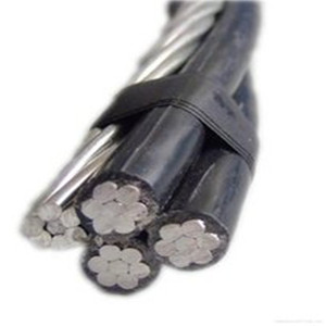 4 çekirdek bant Chola 600v Duadruplex Xlpe yalıtım ACSR haberci tel kablo havai servis saplama kablo <span class=keywords><strong>ABC</strong></span> PVC alçak gerilim