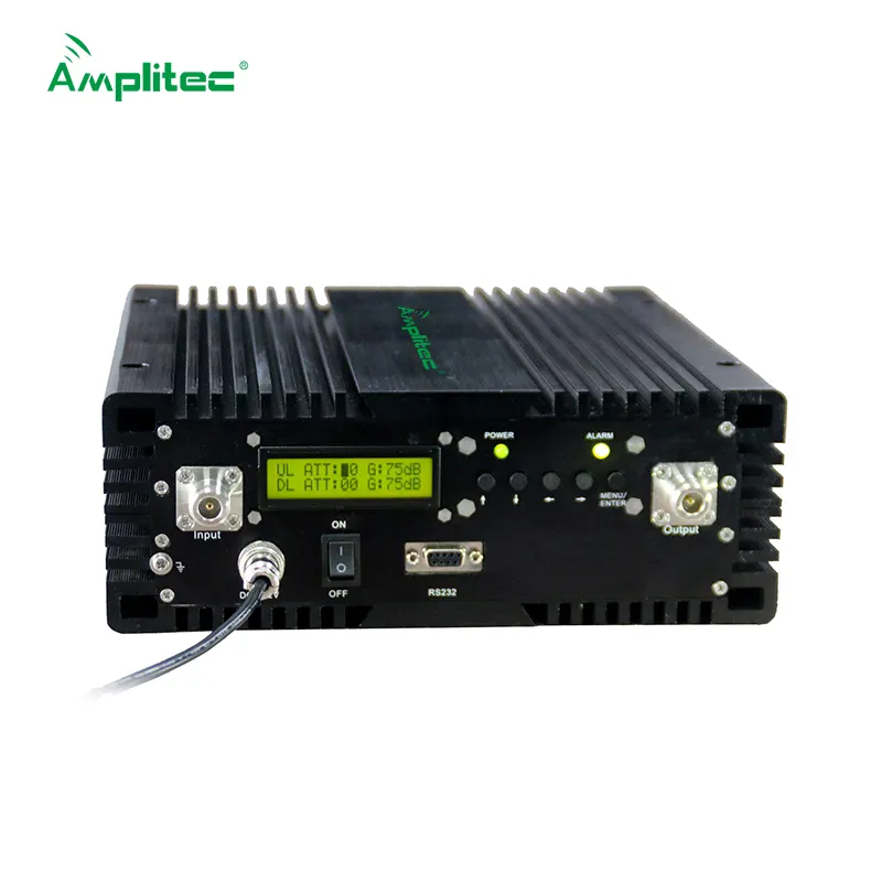 Amplificador e repetidor de celular amplitec, dual band, com função de monitoramento remoto, gsm, wcdma
