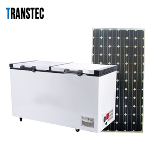 12/24v 500L Top Open Lid Deep Cold Storage Home Solar Refrigerator Freezer