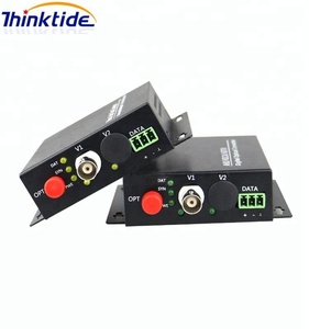 1 canales 1080P CVI/AHD Convertidor de video digital Equipo de fibra óptica-Transmisor y receptor óptico con interfaz BNC - Product Image 2