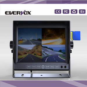 低价格 7英寸车载液晶显示器，具有 4 个 av 输入和记录功能 - Product Image 3