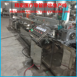 PVC PE PP PU PTFEFEP薄壁医療チューブチューブ押出機医療