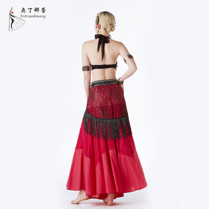Exiodinary 部落风格肚皮舞服装复古性感吉普赛服装 - Product Image 5