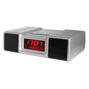 Elettronico Promozionale Home Decor Hotel Comodino Retroilluminazione A LED Digital Snooze Alarm Clock Radio FM - Product Image 4