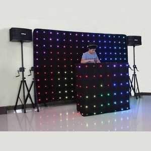 China Lieferant DJ Lichter P20 Dmx led vorhang gruppe für hochzeit disco