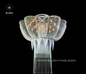 <span class=keywords><strong>Custom</strong></span>-Made LED Chandelier Lights Grande Lâmpada de Teto Pendurado para Hotéis CAD Desenho 3D Incluído Feito sob encomenda Projetos