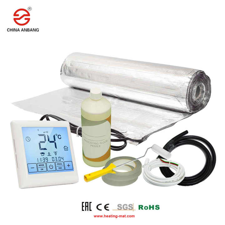 Aluminum Foil In-Door Wood Floor Infloor Heating for Under-carpet