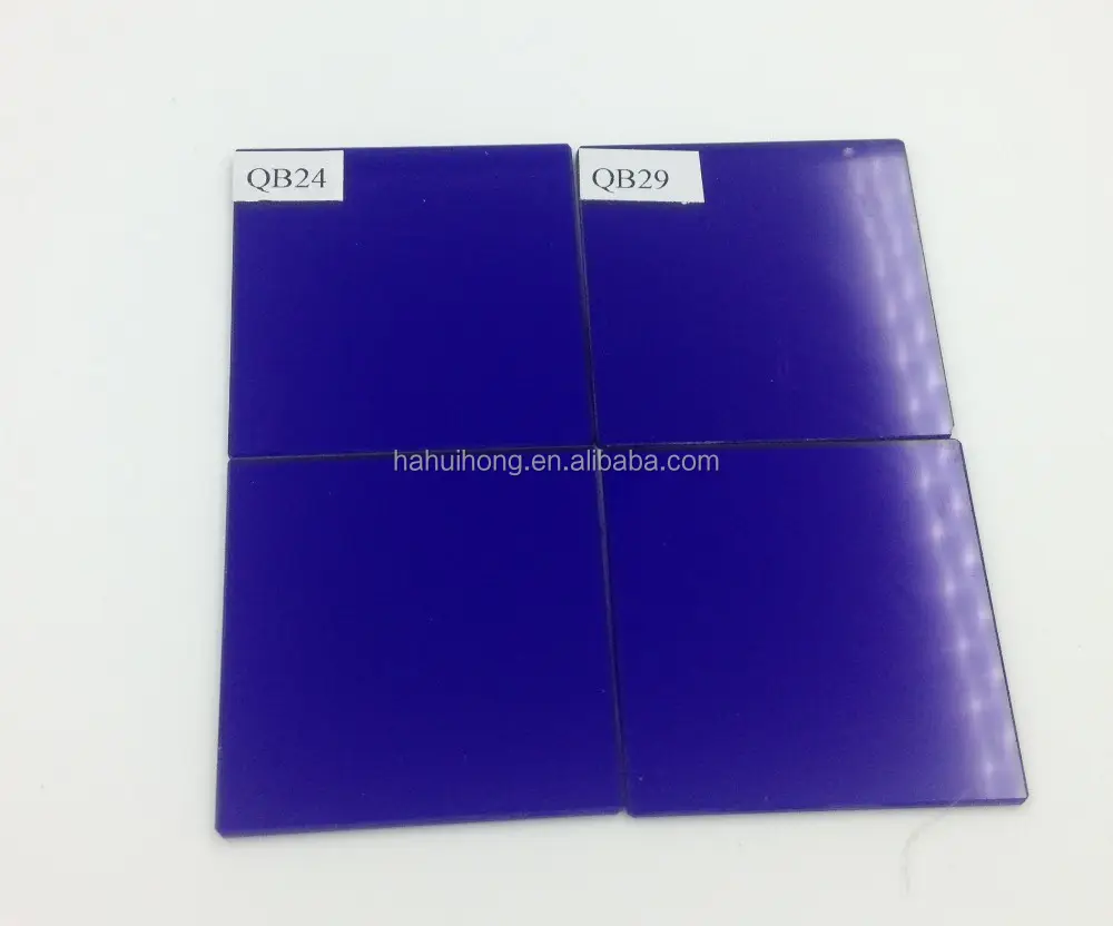 Hoya 50*50*2 Piazza b-380 ottico Blu filtro di colore