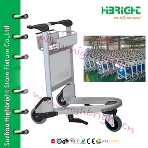 3 tekerlekli havaalanı bagaj arabası frenli - Product Image 2