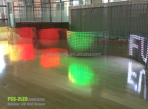 Schermo a rete a punti P27.5 con luce a punto Pixel a LED per esterni - Product Image 6