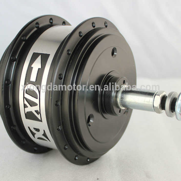 Xiongda 250W 70Nm Big Torque E-bicycle Double Speed Electric Ebike Rear Hub Motor Brushless DC Motor High Torque