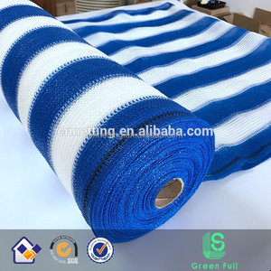 high quality <strong>flat</strong> wire blue and white color sun <strong>shade</strong> <strong>net</strong> - Product Image 3