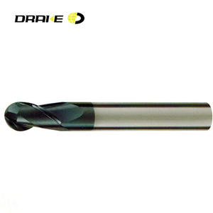 立铣刀 Fresa De <span class=keywords><strong>Metal</strong></span> <span class=keywords><strong>Duro</strong></span> for 2 flutes 中等螺旋球鼻子