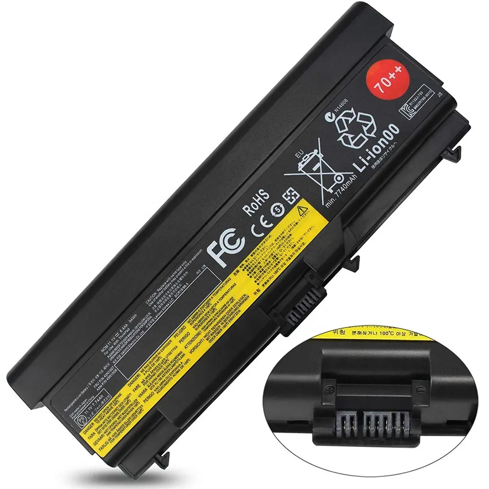 Nueva batería para portátil para Lenovo ThinkPad A36303 45N1000 T430 L430 L530 W530 Paquete de batería para portátil