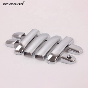 WZXDAUTO适用于日产Tiida Sylphy Versa Livina Latio 2004 2006 2011外部配件，塑料镀铬汽车门把手盖 - Product Image 6