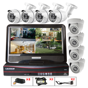 スクリーンホームセキュリティシステム付きHD 8CH ahd DVRキット - Product Image 1