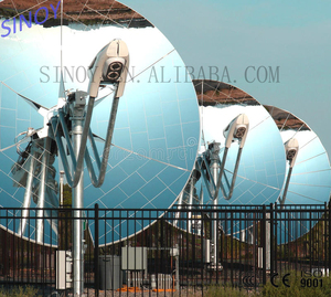1.1 mm Thermal Solar Mirror Glass Collector for <strong>CSP</strong> Stirling and Tower Power System - Product Image 3