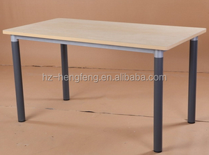 廉价设计4座设计木制餐桌 - Product Image 4