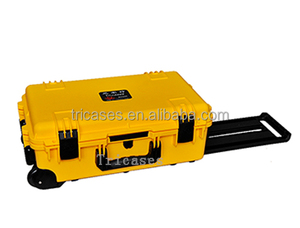 Triseses M2500 塑料工具箱旅行行李干箱与轮子
