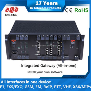 4 E1/T1 Porte di Accesso Integrato PRI Gateway Tetra Gateway