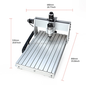 Handi-mini enrutador cnc de 4 ejes, máquina de grabado de metal 6040, precio barato - Product Image 3