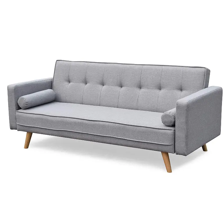Dubai grey folding chair extension foot bed comes sofa
