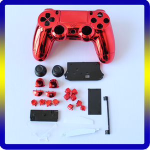 Carcasa personalizada para mando de PS4, carcasa cromada dorada - Product Image 6