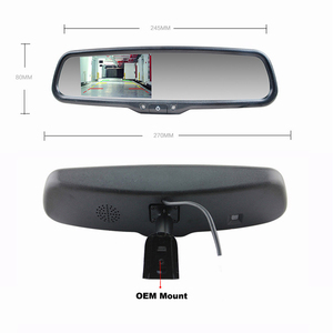 未损坏安装 OEM 特殊原装 4.3英寸后视镜监视器 - Product Image 3