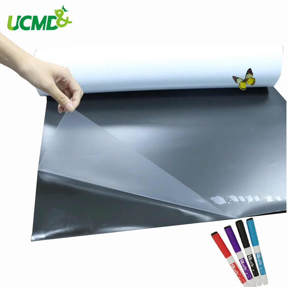 Custom Design Magnetische Whiteboard met zelfklevende Dry Erase Muursticker voor Schrijven of Tekenen
