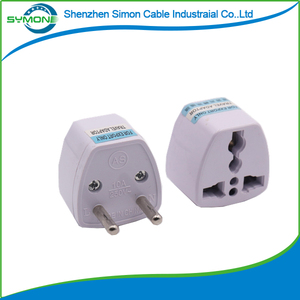 <span class=keywords><strong>3PIN</strong></span> ארה"ב סטנדרטי המרת תקע נסיעות מרובה תקע מתאם