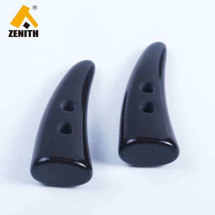 BP40522 T Hole Toggle Custom Resin Horn Shirt Button for Clothes