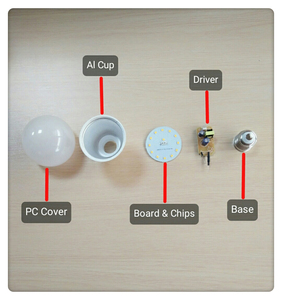 Top Class logo <strong>Smd</strong> 220v A60 E26 <strong>E27</strong> B22 9 Watt Make Machine Manufacturer Spare Parts Price List Lights Raw Material Skd Led Bulb - Product Image 2