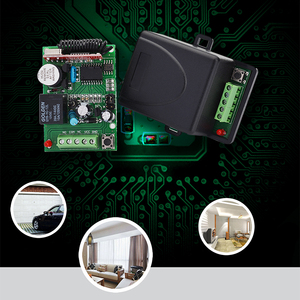 433MHz Drahtloser Fernbedienung schalter DC 12V 24V 1ch Relais-Empfänger modul - Product Image 3