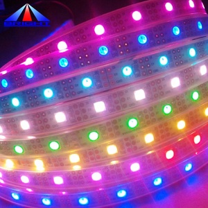 マルチカラー<span class=keywords><strong>LED</strong></span>ブラックライトライトディスプレイストリップスクリーンテキスト、点滅するRGB <span class=keywords><strong>LED</strong></span>ストリップデジタルライトの実行 - Product Image 2