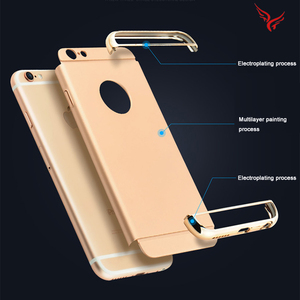 sıcak satış yeni tasarım 3 i akrilik plastik iphone pc durumda 6 zor durumda