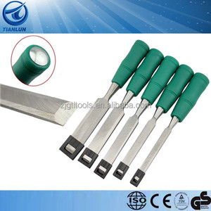 CRV素材硬度木工用途PVCハンドル付き木製チゼル - Product Image 2