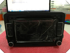 נירו מותג מקורי CD/DVD ניווט <span class=keywords><strong>LCD</strong></span> תצוגת מודולים עבור פולקסווגן RCD510 5K0035190B <span class=keywords><strong>LCD</strong></span> צגים עבור פולקסווגן RCD רכב אוטומטי חלק