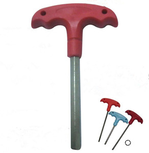 Allen anahtarı altıgen anahtar anahtarı altıgen anahtar plastik saplı ve düz uçlu veya topu sonu veya torx end - Product Image 3