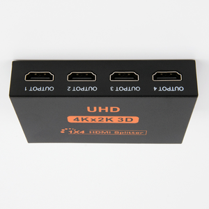 <strong>HDMI</strong> Splitter <strong>4</strong> Port 1x4 <strong>HDMI</strong> Splitter 4K *2K Full 3D 1`in <strong>4</strong> Out - Product Image 2