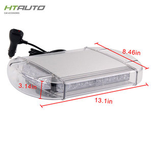 רכב משאית שלג לחרוש אמבר צהוב אזהרה כיוונית Lightbar מהבהב חירום <span class=keywords><strong>LED</strong></span> Strobe אור נצנץ