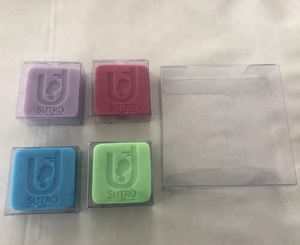 Ucuz şeffaf plastik ambalaj kutusu sabun için özel logo baskılı plastik sabun ambalajı ambalaj kutusu şeffaf