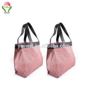 Mais novo personalizado Rope <span class=keywords><strong>Handle</strong></span> impressão 600D poliéster Praia <span class=keywords><strong>Bag</strong></span> sacola de compras