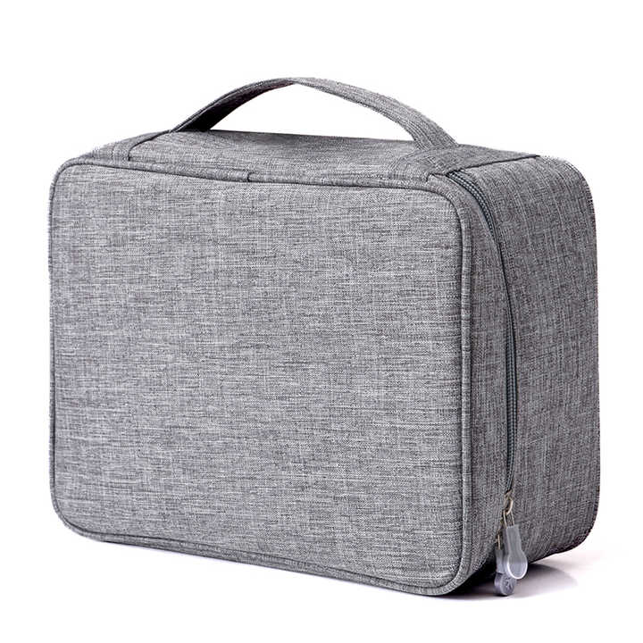 Doppel Schichten Reise Daten kabel Organizer Elektronik Zubehör Tragen Tasche Oxford Digital Speicher Taschen