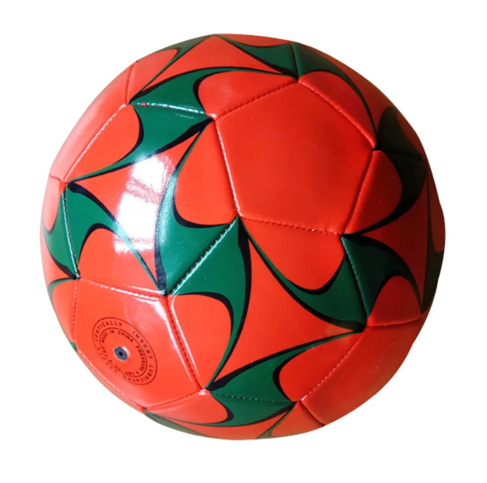 Palloni da allenamento promozionali laminati in pelle TPU con logo personalizzato, pallone da calcio in PVC